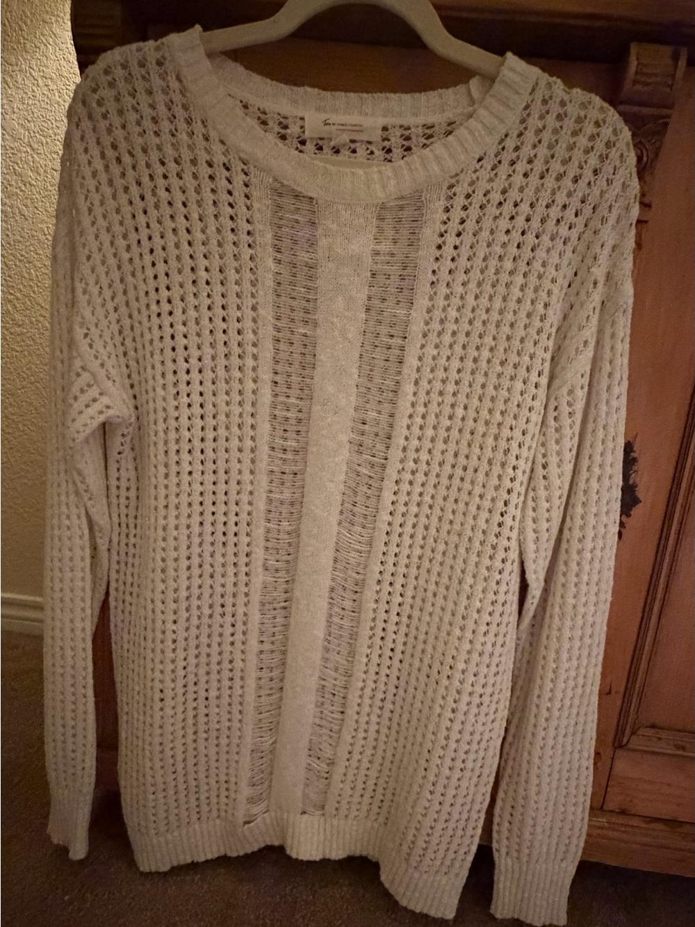 Vince Camuto White Summer Sweater